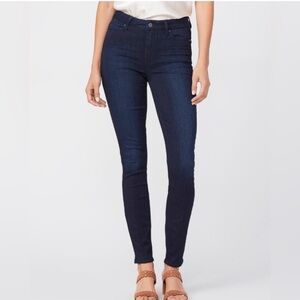 $198 PAIGE Hoxton ankle dark wash skinny jeans 29